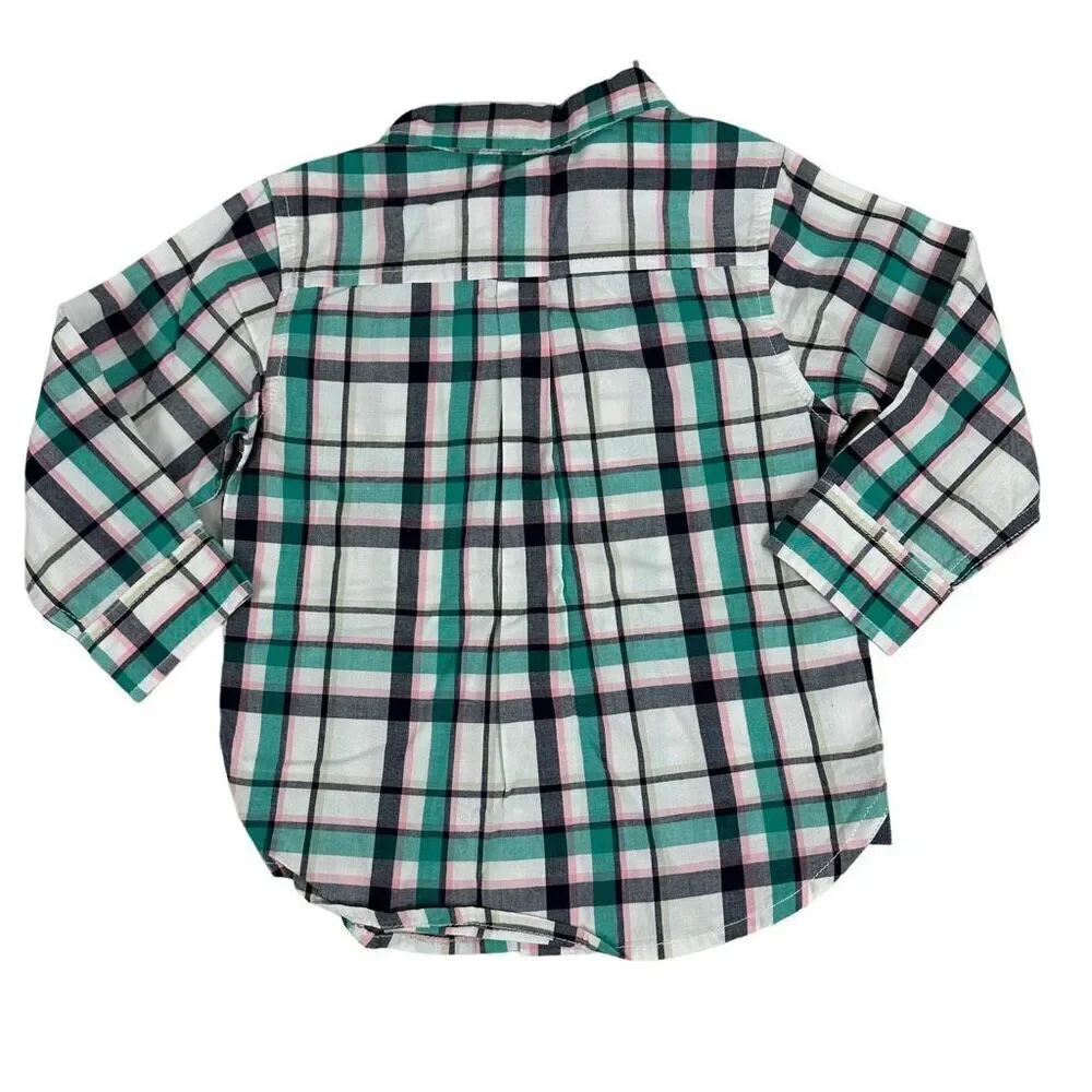 Gymboree Boys Button Up shirts and Vest size 2T